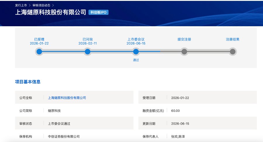 燧原科技过会！“四小龙”齐聚 这些A股公司已与其深入合作